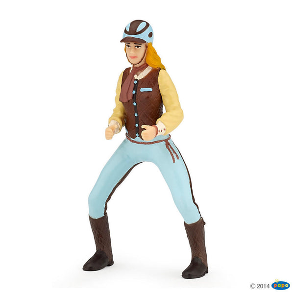 Papo Toys Trendy Riding Woman (Blue)