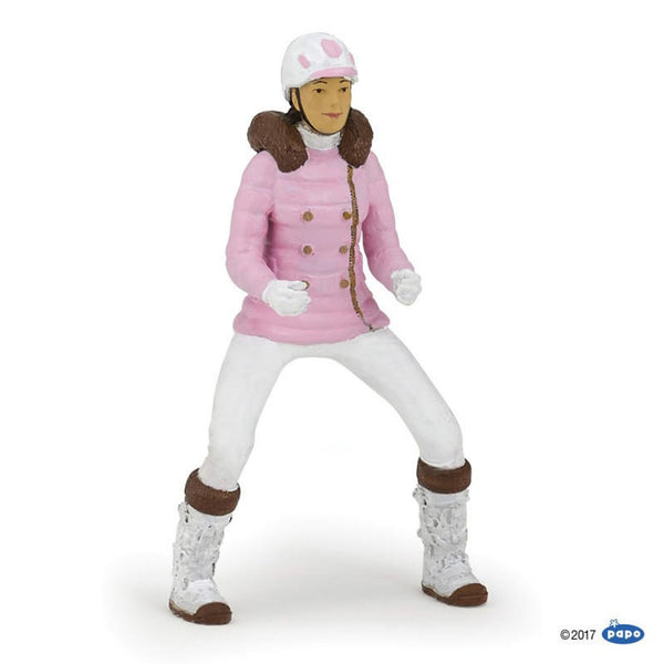 Papo Toys Winter Riding Girl