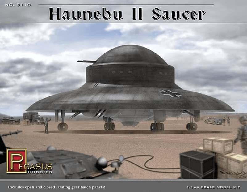 Pegasus Hobbies 1/144 Haunebu II Saucer Model Kit