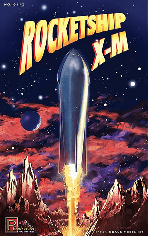 Pegasus Hobbies 1/144 Rocketship XM Model Kit