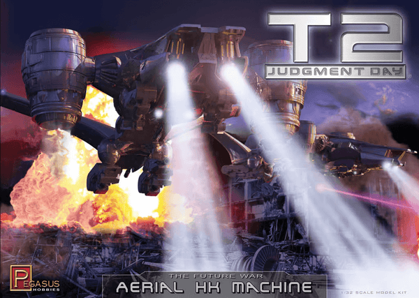 Pegasus Hobbies 1/32 Terminator 2 Aerial Hunter Killer Model Kit