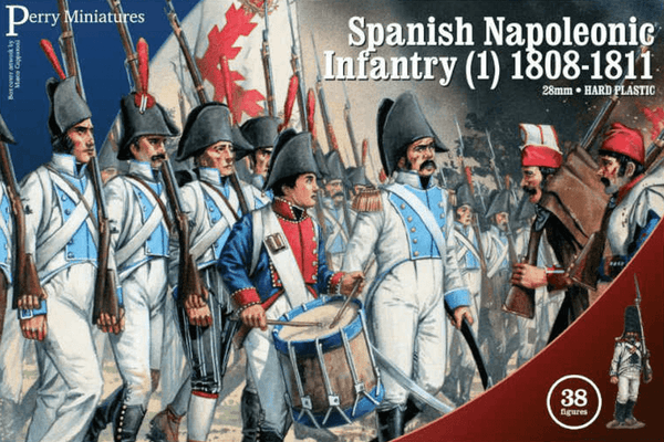 Perry Miniatures 28mm Napoleonic Spanish Infantry 1808-1811 - Set 1