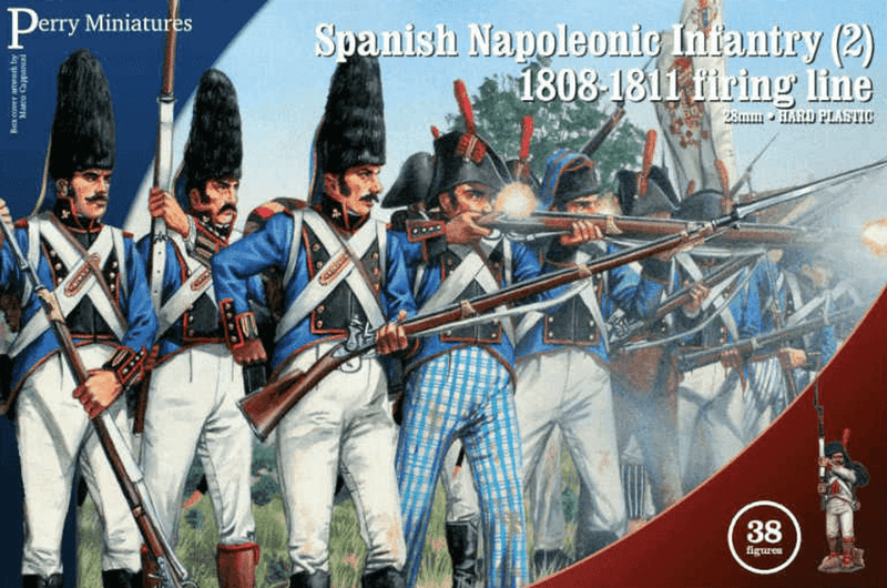Perry Miniatures 28mm Napoleonic Spanish Infantry 1808-1811 - Set 2 - Firing Line