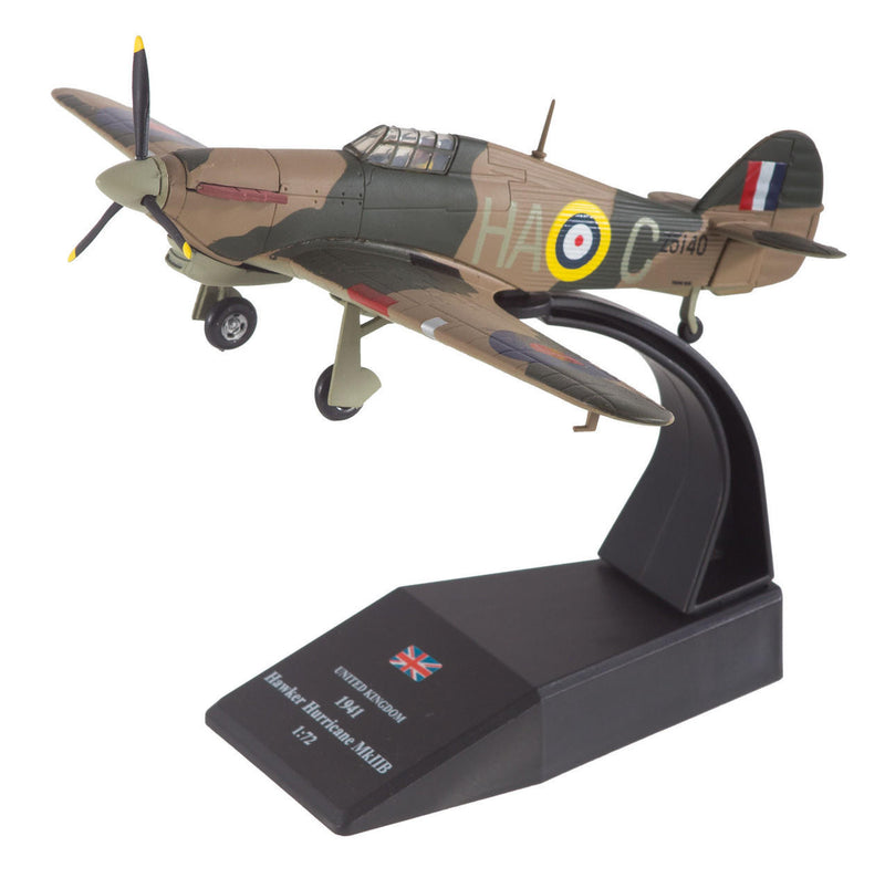 RAF 1/72 Hawker Hurricane Mk.HB 1941 Diecast Plane