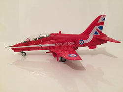 RAF 1/72 Red Arrows Hawk BAE Hawk Diecast Plane