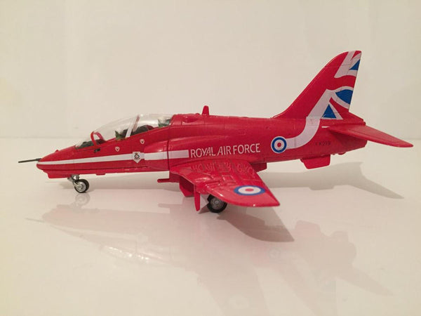 RAF 1/72 Red Arrows Hawk BAE Hawk Diecast Plane