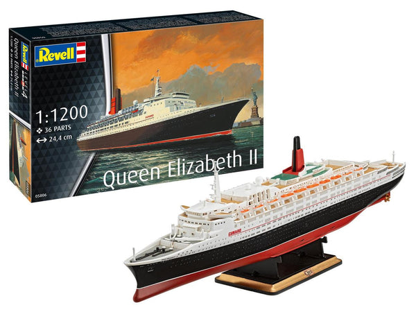 Revell 1/1200 Queen Elizabeth 2 (QE2)