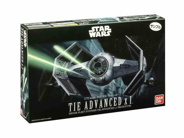 Revell 1/72 Ban-Dai Star Wars TIE Advanced - Darth Vader's TIE Fighter