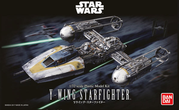 Revell 1/72 Ban-Dai Star Wars Y-Wing Model Kit