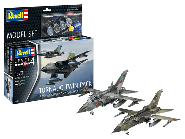 Revell 1/72 Panavia Tornado - 50th Anniversary Twin Pack Starter Set