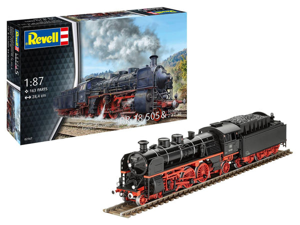 Revell 1/87 BR18 505 with Tender 2'3'T 38 German Express Locomotive
