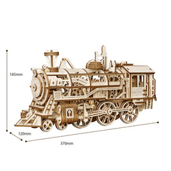 Rokr Locomotive 3D Wooden Kit