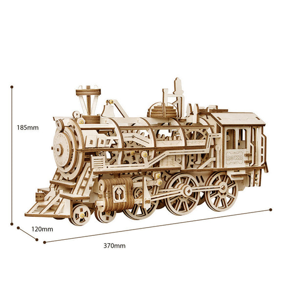 Rokr Locomotive 3D Wooden Kit