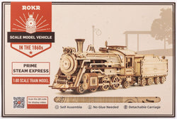 Rokr Prime Steam Express 3D Wooden Kit