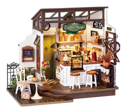 Rolife Cafe Wooden Diorama Kit