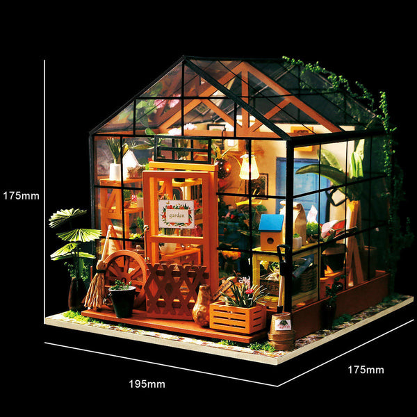 Rolife Cathys Flower House 3D Wooden Kit