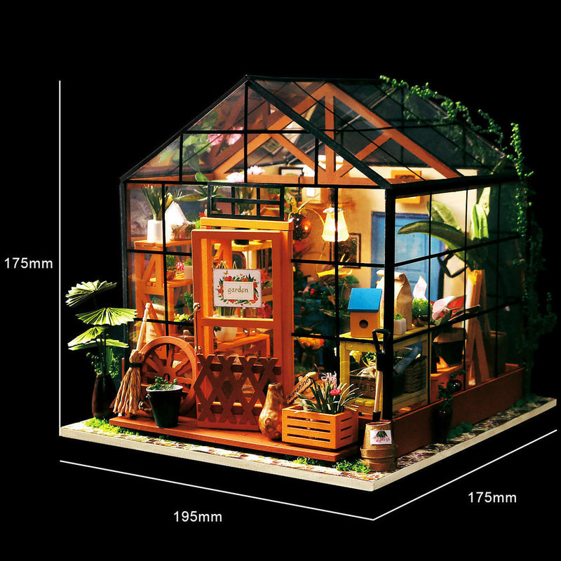 Rolife Cathys Flower House 3D Wooden Kit
