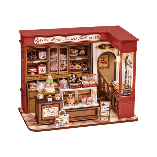 Rolife Honey Dessert Talk Wooden Diorama Kit
