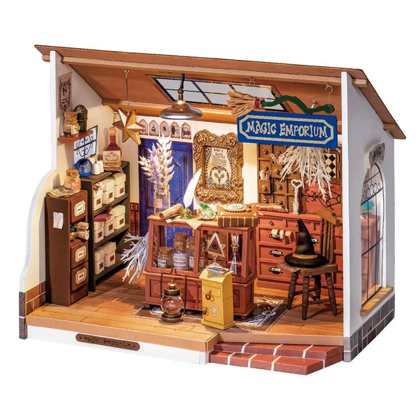 Rolife Kiki's Magic Emporium Wooden Diorama Kit