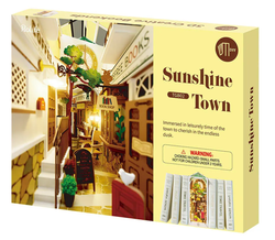 Rolife Sunshine Town 3D Creative Bookend