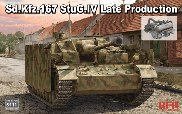 Rye Field Models 1/35 Sd.Kfz.167 StuG.IV Late Production