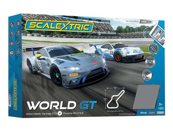 Scalextric ARC AIR World GT Slot Car Set