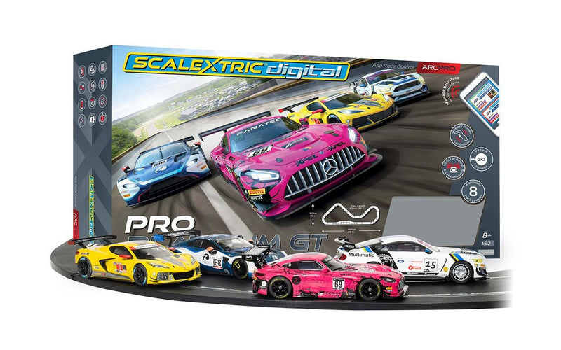 Scalextric ARC Pro Platinum GT Digital Slot Car Set