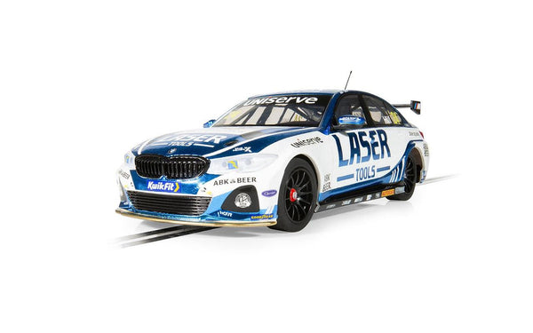 Scalextric BMW 330e NGTC - Laser Tools - Jake Hill 2023 Slot Car
