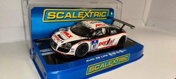 Scalextric Limited Edition Audi R8 LMS Team Pheonix Range Presentation Slot Car 2011