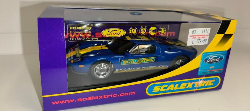 Scalextric Limited Edition Ford GT 2007 Range Presentation Slot Car