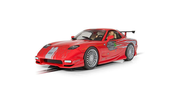Scalextric Slot Car - Fast & Furious - Dom Toretto Mazda RX7