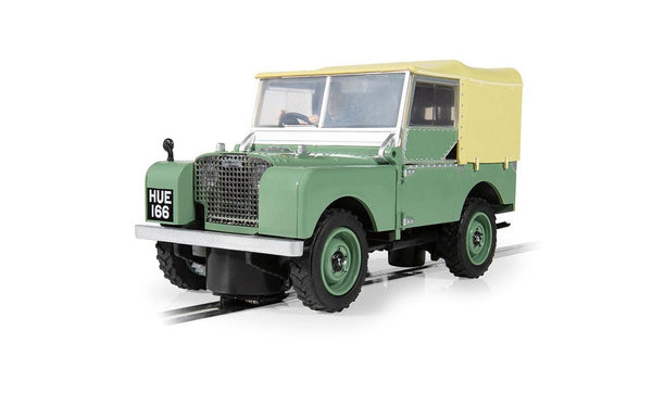 Scalextric Slot Car - Land Rover Series 1 - HUE166