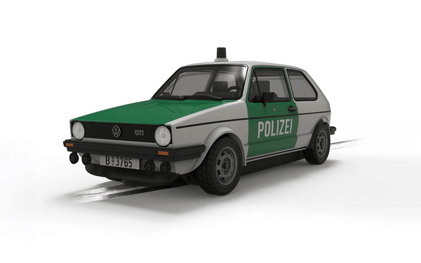 Scalextric Slot Car - Volkswagen Golf Mk.1 - Polizei Edition