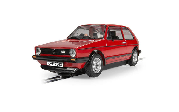Scalextric Volkswagen Golf GTI - Red Slot Car