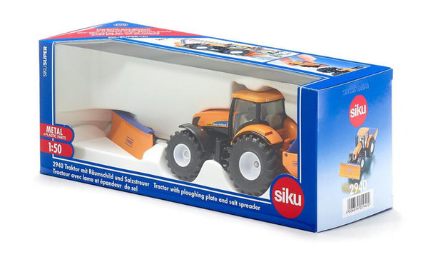 Siku 1/50 New Holland with Snow Plough