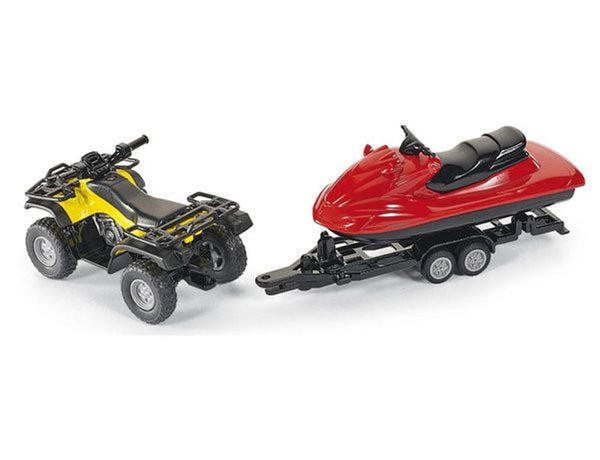 Siku 1/50 Quad with Jet Ski Diecast Model