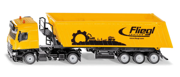 Siku 1/50 Truck with Tipping Trailer Diecast Model
