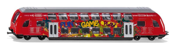 Siku 1/87 Double-Decker Train