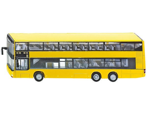 Siku 1/87 MAN Double Decker Bus Diecast Model