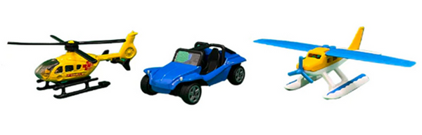Siku 3 Vehicle Pack - Action Set