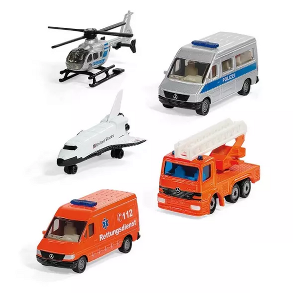 Siku 5 Rescue Vehicles Gift Set