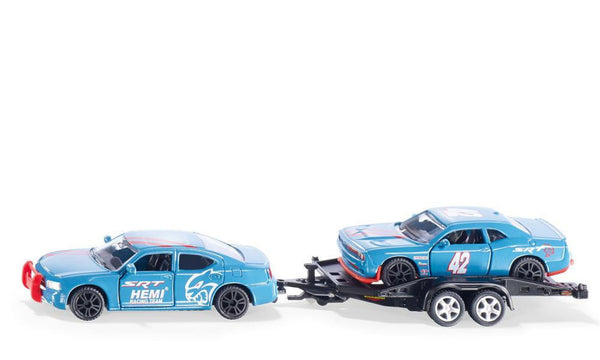 Siku Dodge Charger with Dodge Challenger SRT Racing Diecast Model
