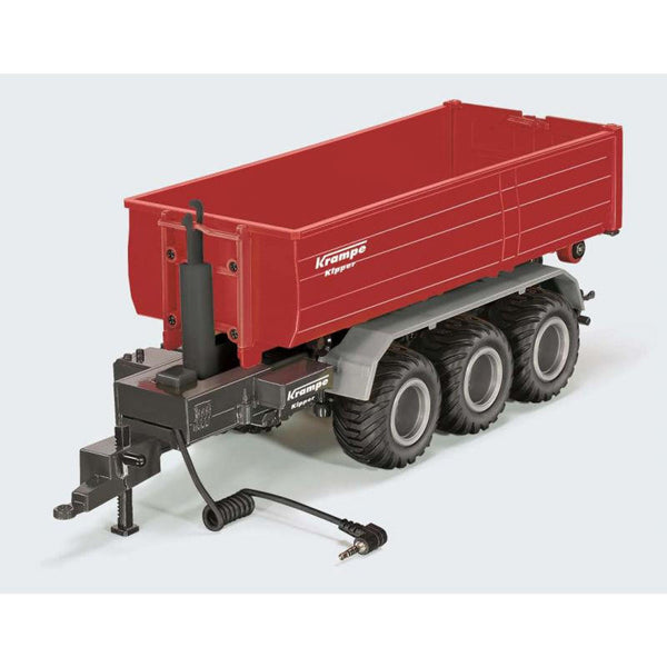 Siku RC 1/32 3 Axle Krampe Hooklift Trailer Diecast Model