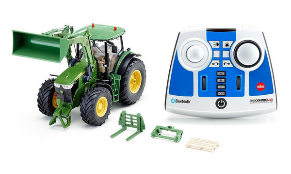 Siku R/C 1/32 John Deere 7310R with Front Loader and Bluetooth App