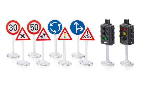 Siku Traffic Lights and Road Signs