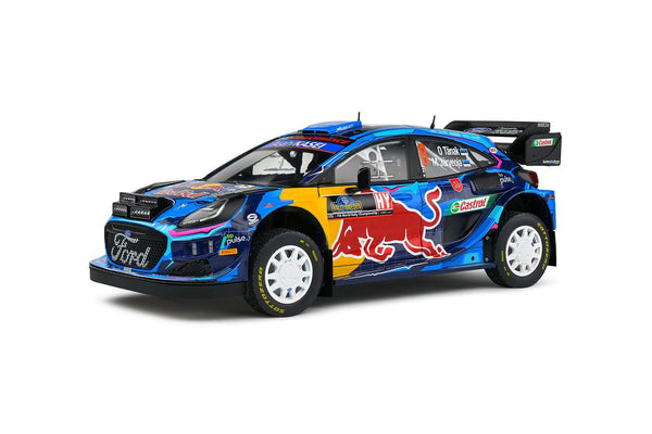 Solido 1/18 Ford Puma Rally1 Hybrid ¨C Rally Suede ¨C 2023 ¨C #8 Tanak Diecast Model