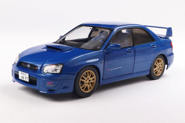 Solido 1/18 Subaru Impreza WRX STI Sonic Blue 2003