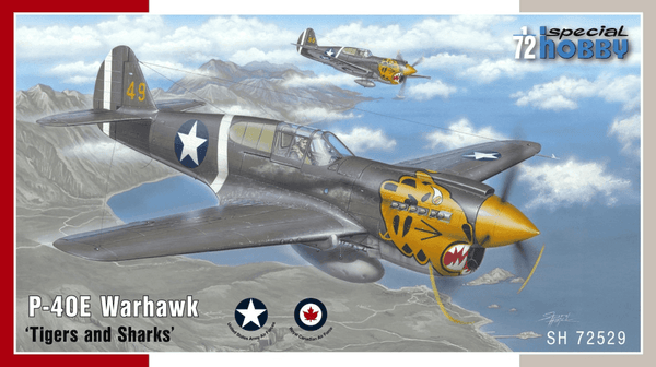 Special Hobby 1/72 Curtiss P-40E Warhawk - Tigers and Sharks