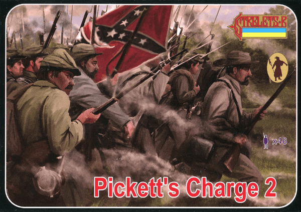 Strelets 1/72 American Civil War Confederate Pickett's Charge Set 2