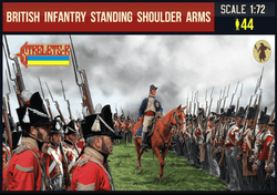 Strelets 1/72 Napoleonic British Infantry in Skirmish